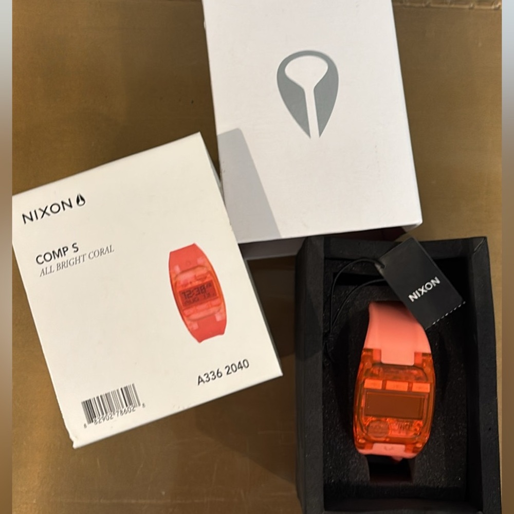 Nixon Coral Rubber Watch